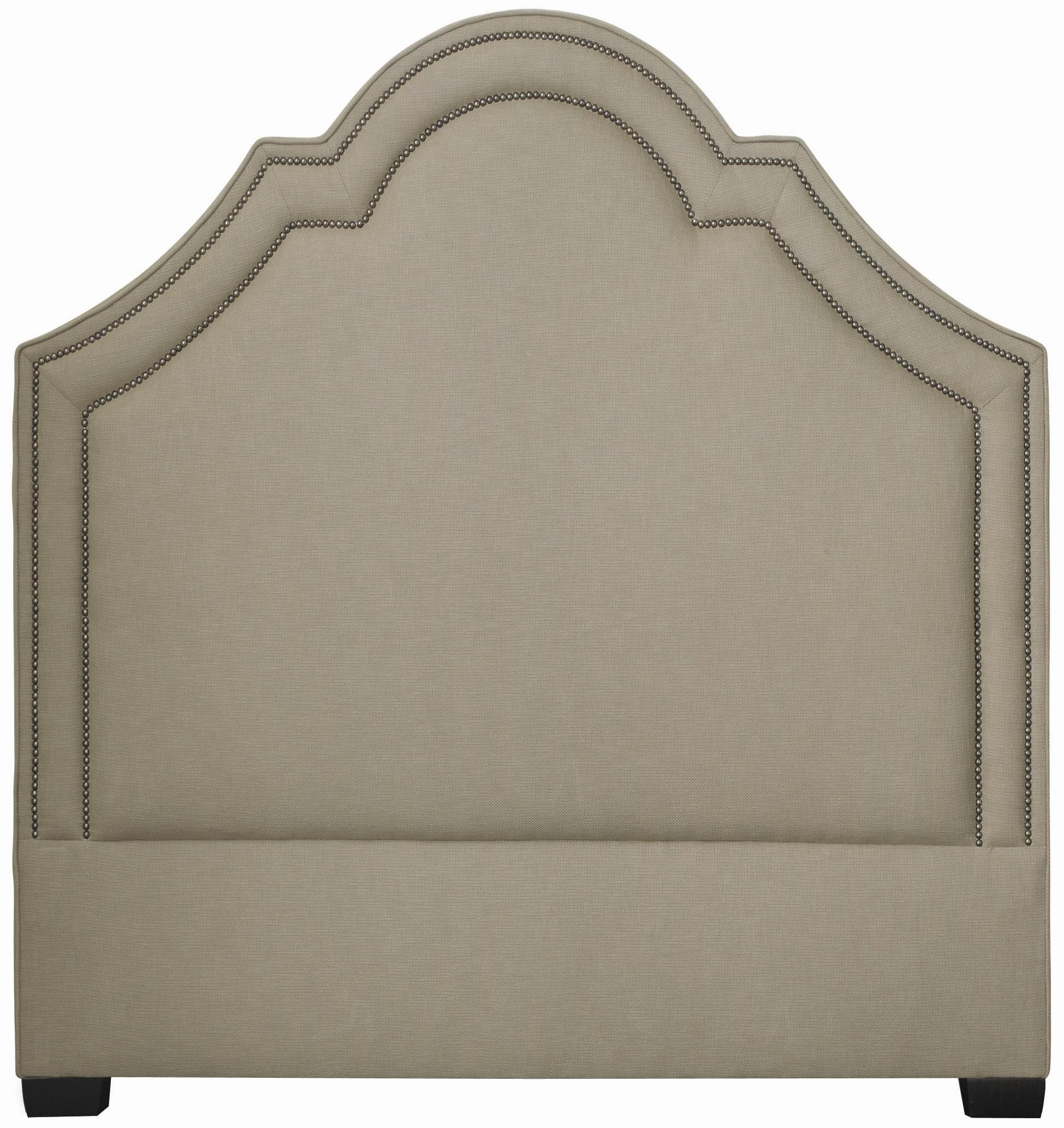 Bernhardt Interiors Beds TwinSize Madison Crown Top Upholstered